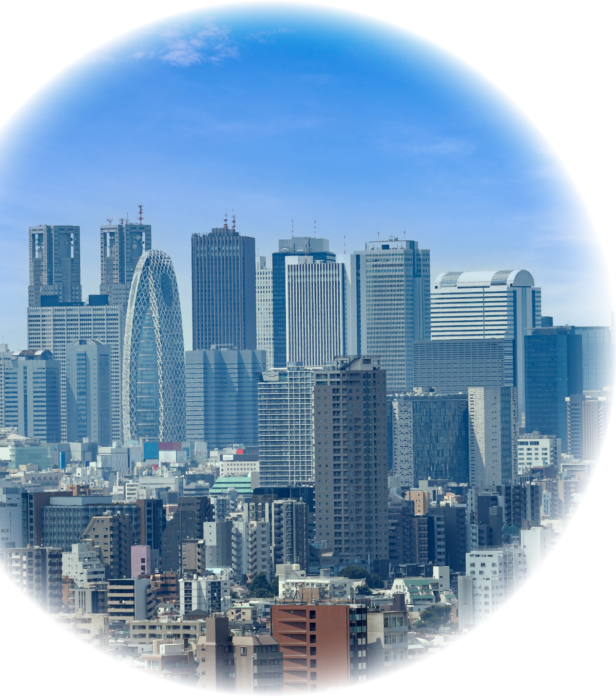 東京都のビル群